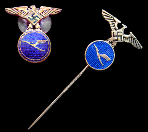 Lufthansa faithful service pins